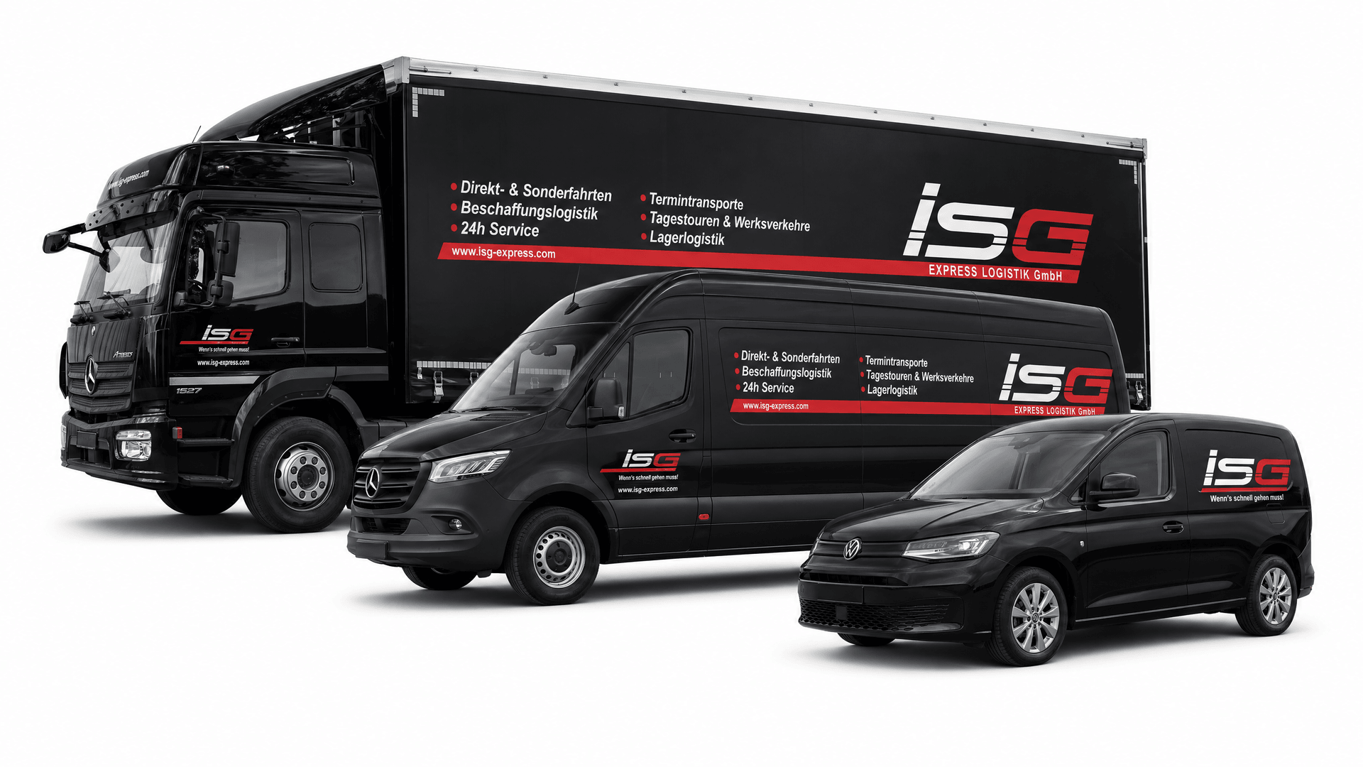 ISG Express Fuhrpark, LKW, Sprinter und Caddy